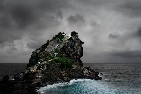 Photograph Kim John Porritt Agois Ioannis Chapel on One Eyeland